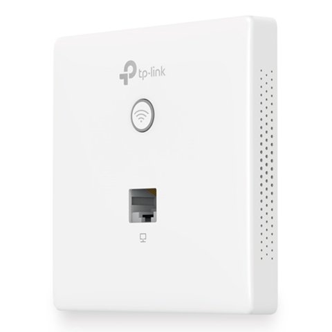 Punto De Acceso Interior Wifi Tp-link Eap115-wall Con Placa De Pared 300mb En 2,4ghz Poe Pasivo 2 An