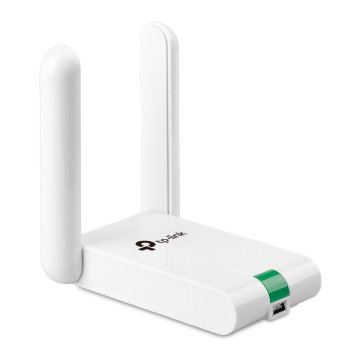 Usb Wifi Tp-link Wn822n 300mb Alta Ganancia 2 Antenas Fijas Cable De Extension Usb