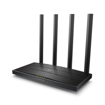 Router Wifi Dualband Tp-link Archer C6 Ac1200 300mb En 2,4ghz Y 867mb En 5ghz 5p Giga 4 Antenas Fija 2
