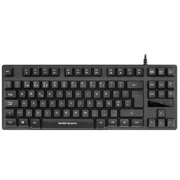 Teclado H-mecanico Compacto Tkl Mars Gaming Mktkl Switch Red Iluminacion Rgb Verion Portugues 2