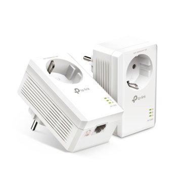 Homeplug Tp-link Powerline 1000mb Pa7017kit Passthrough 1p Giga Kit 2 Unidades