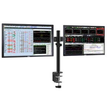 Soporte De Mesa Approx Appsmd02 Para 2 Pantallas Approx Appsmd02 De 10" - 27" Brazos Con 2 Codos Y S 2