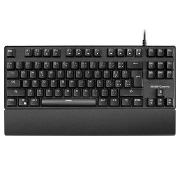 Teclado Mecanico Compacto Tkl Mars Gaming Mkxtkl Portugues Switch Azul Outemu Sq Iluminacion Rgb Rep 2
