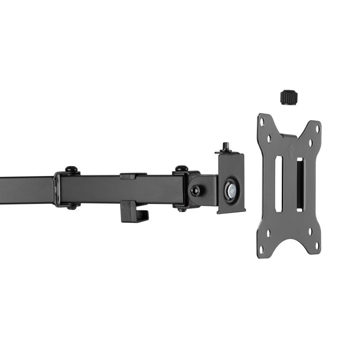 Soporte De Mesa Con Base Equip 650123 Para 2 Pantallas 13"-32" Doble Brazo Vesa Standard Hasta 8kg