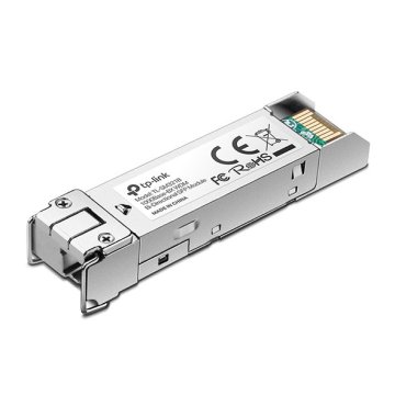 Transceiver Tp-link Sm321b Bidireccional Wdm Giga Monomodo Lc Tx 1310nm rx 1550nm Hasta 10km