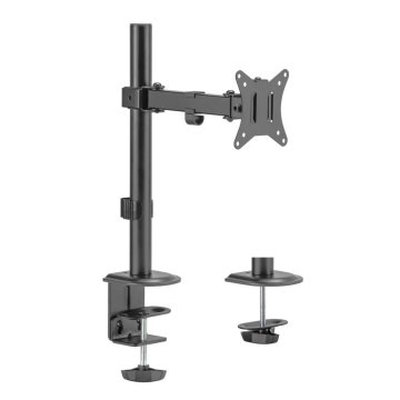 Soporte De Mesa Equip 650156 Para 1 Pantalla 17"-32" De Brazo Inclinable Y Giratorio 360§ Max. Vesa 