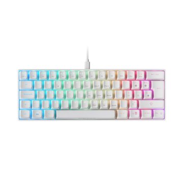 Teclado Mecanico Ultra Compacto Mars Gaming Mkmini White Full Rgb Chroma Switch Outemu Pro Brown