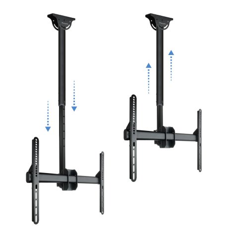 Soporte De Techo Tooq Lpce1170tsli-b Para Pantalla 37-70" Max. 50kg Vesa Max. 600x400 Negro