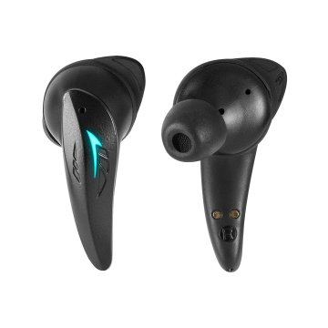 Auricular Bluetooth Mars Gaming Mhi-ultra Black Bt 5.3 Tws Cancelacion De Ruido Anc+enc Pasiva Ilumi 2