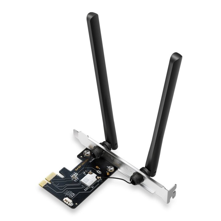 Pci Express Wifi 6 Triple Banda Y Bluetooth 5.3 Mercusys Ma86xe Axe5400 6ghz-5ghz-2.4ghz Hasta 5400m