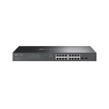 Switch Gestionable Jetstream 16p Gigabit Poe+ Max 150w Con 2 Ranuras Sfp Gigabit Rack 19" 1u