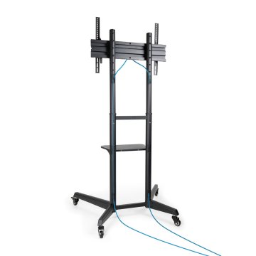 Soporte De Suelo Con Ruedas Tooq Fs1170m-b Para Pantallas De 37" - 70" Max 50kg Vesa Max. 600x400 Ne 2