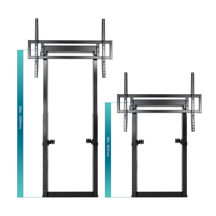 Soporte De Suelo Y Pared Fijo Tooq Fs228m-b Para Pantallas De 55-100" Max 120kg Vesa Max 800x600 Min