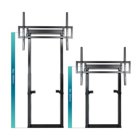 Soporte De Suelo Y Pared Fijo Tooq Fs228m-b Para Pantallas De 55-100" Max 120kg Vesa Max 800x600 Min