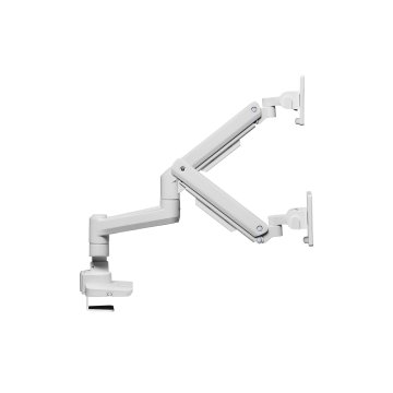 Soporte De Mesa Equip 650183 Para 2 Pantalla De 17"-35" Blanco Max. 20kg Por Pantalla Max.vesa 100x1 2