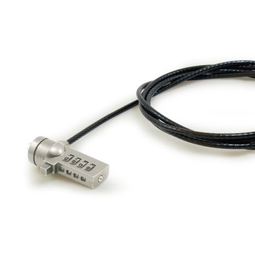 Cable De Seguridad Portatil Equip Life Por Combinacion 1.8m 2