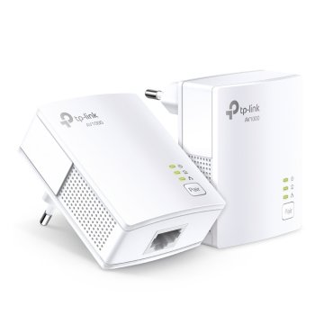 Homeplug Tp-link Powerline 1000mb Pa7017kit 1p Giga Kit 2 Unidades