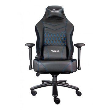 Silla Gamer Talius Mamut Negra azul "caja Deteriorada""cash30" 4d, Frog, Base Metal, Ruedas Nylon, Soporta Hasta 170kg