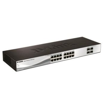 Switch Semigestionable D-link Dgs-1210-20 e16p Giga + 4p Giga Combo Rack