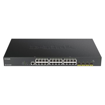 Switch Semigestionable D-link Dgs-1250-28xmp e 24p Giga Poe (370w) + 4p 10g Sfp+