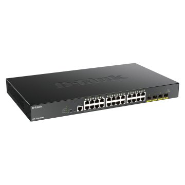 Switch Semigestionable D-link Dgs-1250-28xmp e 24p Giga Poe (370w) + 4p 10g Sfp+ 2