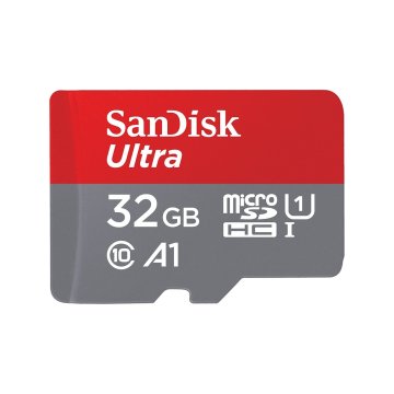 Memoria Sd Micro 32gb Sandisk Ultra Microsdxc + Sd Adapter 120mb s A1 Class 10 Uhs-i Sdsqua4-032g-gn6ma