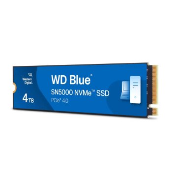 Disco M.2 4tb Western Digital Blue Sn500 Nvme Escritura 5000 Mb s Wds400t4b0e 2