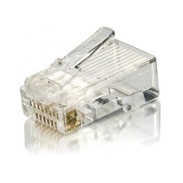 Kit 100 Conectores Rj45 Equip Categoria 6 121143