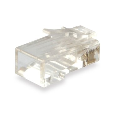 Kit 100 Conectores Rj45 Equip Categoria 6 121144 2