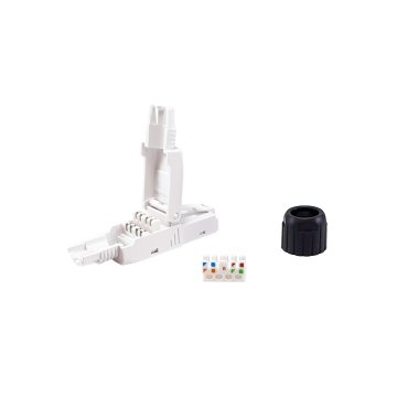 Kit 5 Conectores Rj45 Equip Categoria 6 121161 Montaje Sin Herramientas 2