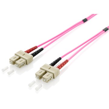 Cable Fibra Optica Om4 Multimodo Libre Halogenos Sc sc 50 125u 2m