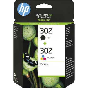 Cartucho Hp Bundle 2 Cartuchos Nº302 Negro+color Para Deskjet 1110 2130 2132 2134 3630 3830 3832 3833 3834 (x4d3