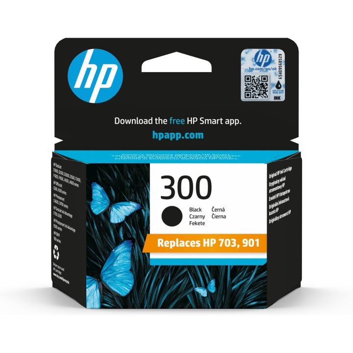 Cartucho Hp Nº 300 Negro Para Deskjet 4210 4213 4240 4280 4272 (cc640ee)