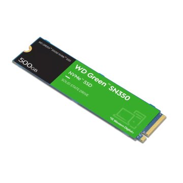 Disco M.2 500gb Western Digital Green Sn350 Nvme Pcie 4,0 - X4 Escritura 1500mbps Wds500g2g0c 2