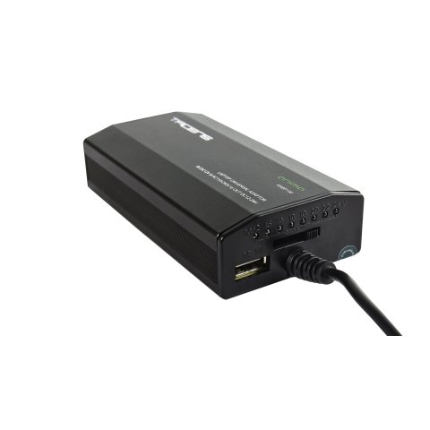 Cargador Universal De Portatil Tacens Anima Anbp100 100w 8 Tips Aluminio Puerto Usb 5v
