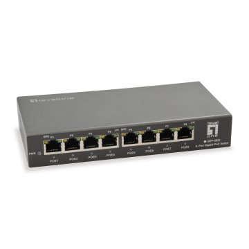 Switch Level One Gep-0823 No Gestion 8p Poe 10 100 1000 Poe 120w