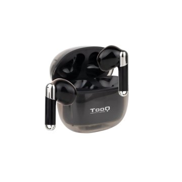 Auricular Intrauditivo Bluetooth Tooq Tqbwh-0054b Onyx Bt5,3 Caja De Carga Negro