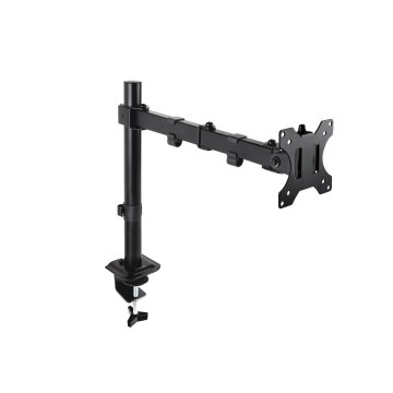 Soporte De Mesa Tooq Db1801tn-b Para 1 Pantalla 17"-32" Gira Incli 1 Brazo Articulado Negro