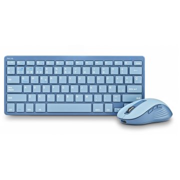 Pack Teclado Y Raton Inalámbrico Ngs Silencioso Recargable Con 12 Teclas Multimedia 2