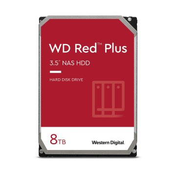 Disco Duro 8tb Western Digital Red Plus Sata6g (nas Hard Drive) Wd80efpx