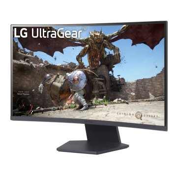 Monitor 27" Gaming Curvo Hdmi Displayport Lg 27gs60qc-b-qhd 2560x1440 180 Hz 1000r 2