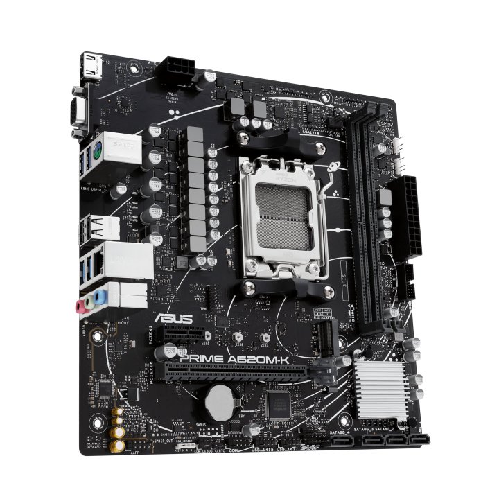 Pb Asus Prime A620m-k Skt Am5 Usb 3.2 Gen 1,aura,mb