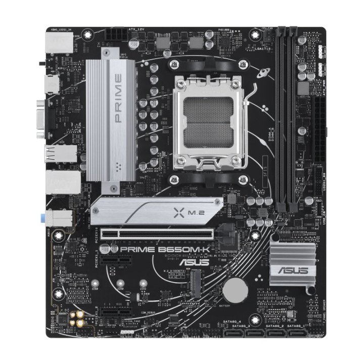 Pb Asus Prime B650m-k Skt Am5,b650,usb 3.2 Gen 2,aura,mb