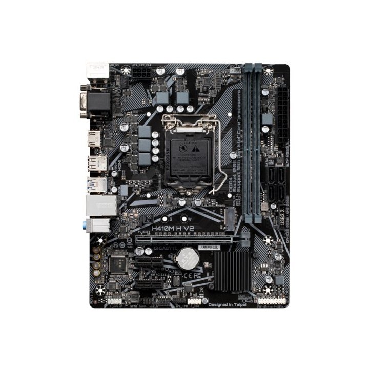 Pb Gigabyte H410m H V2 Skt 1200 M-atx Gen 10º 2xddr4 Hdmi Vga M.2 Raid Usb3.2 1pcie Pb Gigabyte H410m H V2 Skt 1200 M-atx Gen 10º 2xddr4 Hdmi Vga M.2 Raid Usb3.2 1pcie
