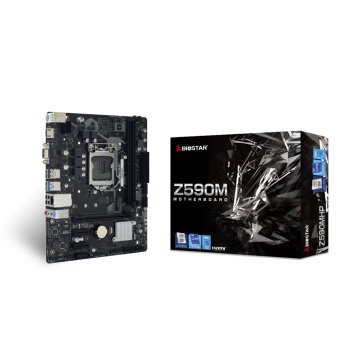Pb Biostar Z590mhp M-atx Skt 1200 Gen 10º 11º Hdmi Vga 2ddr4 3200mhz M.2_x4 G-lan Usb3.2 3pcie 2