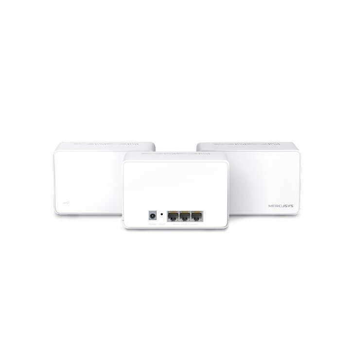 Punto De Acceso Interior Mesh Wifi 6 Mercusys Halo H80x (3-pack) Kit De Tres Puntos De Acceso Inter