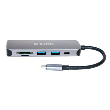 Hub Usb-c D-link Dub-2325 A 2xusb3.0 1xusb-c 1xlector Tarjetas 2