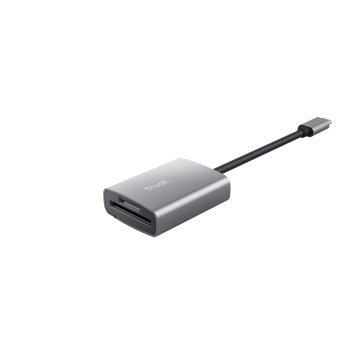 Lector De Tarjetas Externo Trust Dalyx Fast Usb-c Admite Sd, Sdhc Y Sdxc Hasta 2 Tb 24136 2