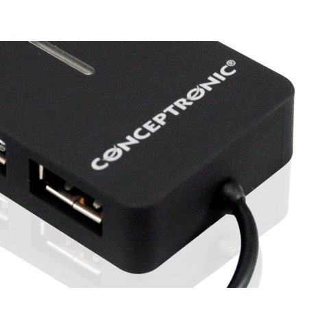 Hub Usb 2.0 Conceptronic C4pusb2_v3 A 4xusb-a 2.0 Mini Hub Pocket C05-129