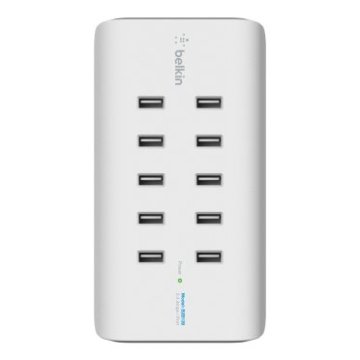 Hub Usb 2.0 Belkin 10 Puertos 2.4amp Usb Charger